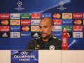 Josep Guardiola, manager of Manchester City Royalty Free Stock Photo